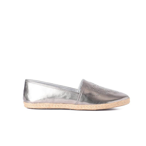 DAMASK ESPADRILLES  - SILVER GREY