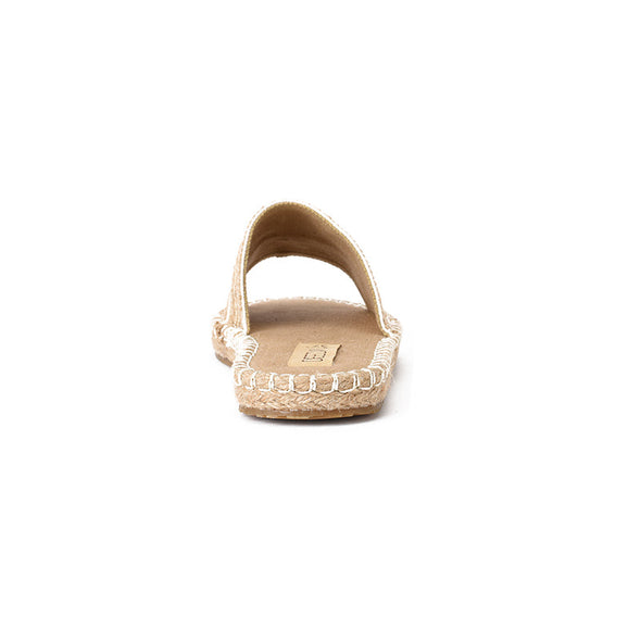 BORA JUTE SLIPPERS - BEIGE