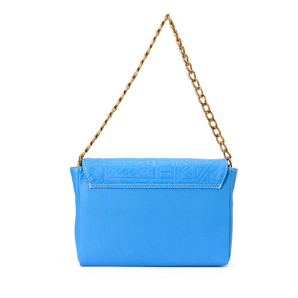 ZUMA CHAIN CLUTCH - BLUE