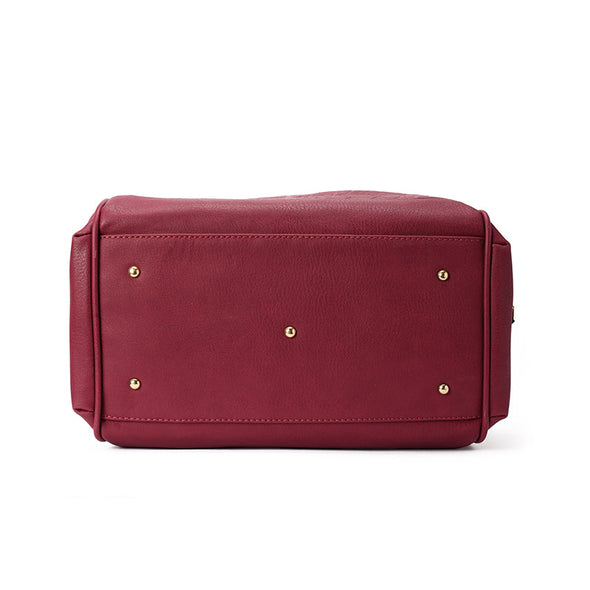 LILLY DUFFLE BAG - BURGUNDY