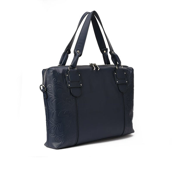 LILLY LAPTOP BAG - NAVY