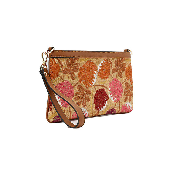 IVORY CLUTCH - CAMEL