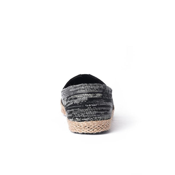 KELIM x CANVAS ESPADRILLE - BLACK