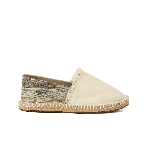 NEW KELIM ESPADRILLES - BEIGE