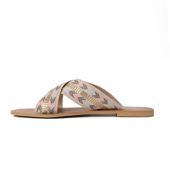 ZULU SLIPPERS - BEIGE