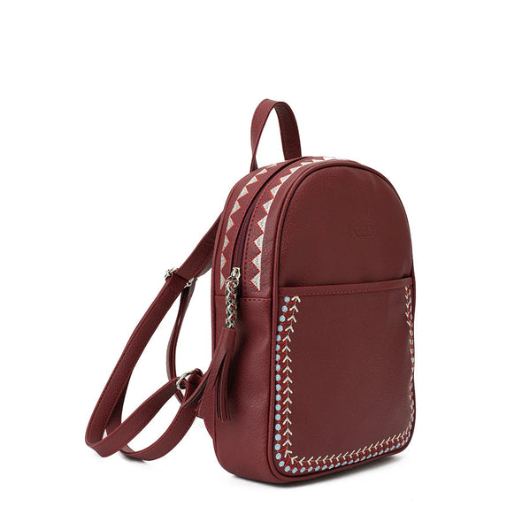 DEEJA BACKPACK  - BURGUNDY