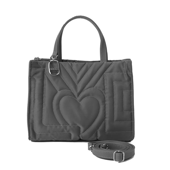 LOVE TOTE - GREY