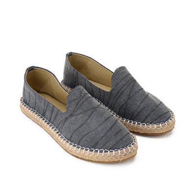 JEANS CHAIN ESPADRILLES  - NAVY