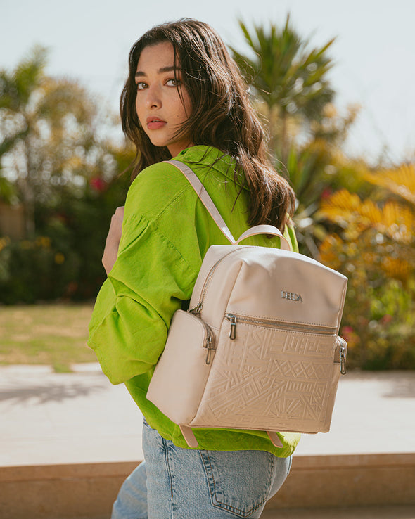 ZUMA MINI BACKPACK  - BEIGE