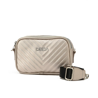 GEMMA CAMERA BAG - SILVER GREY