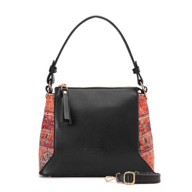 SORAYA CROSS BAG - PERSIAN x BLACK