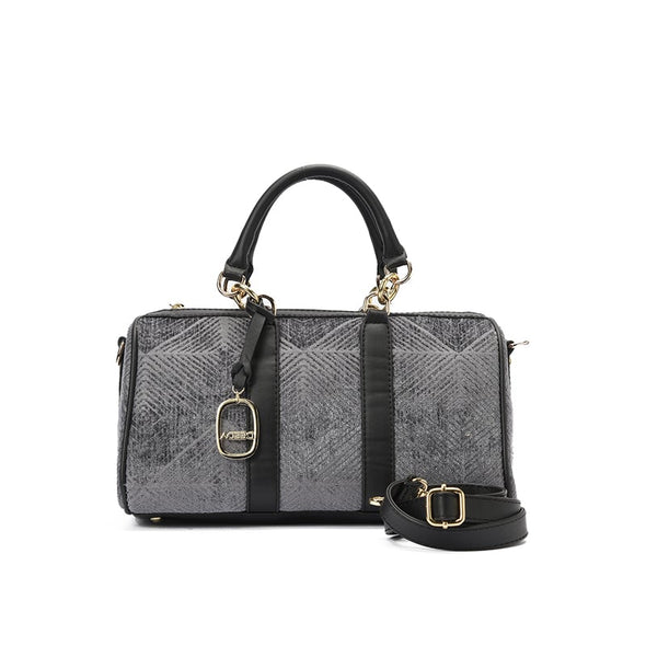 CORELLA Mini Duffle - BLACK x GREY