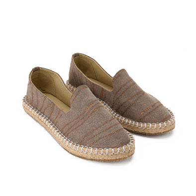 JEANS CHAIN ESPADRILLES  - CAMEL