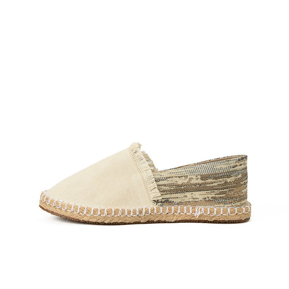 NEW KELIM ESPADRILLES - BEIGE