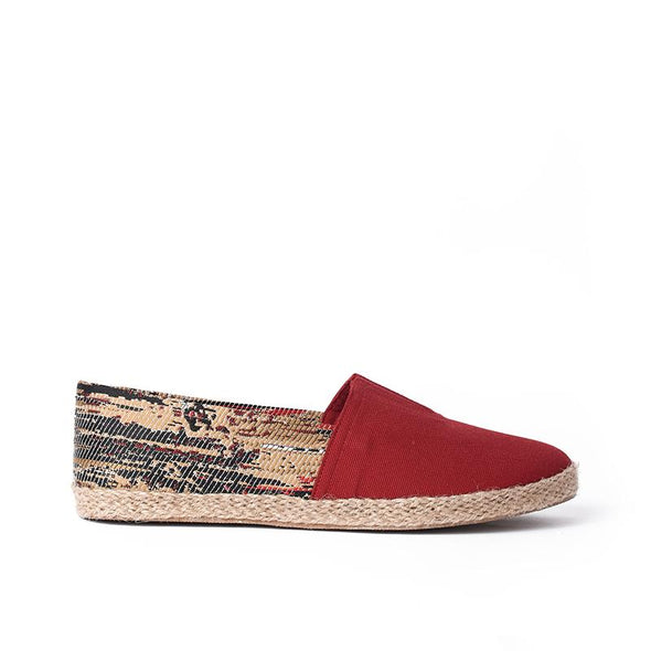 KELIM x CANVAS ESPADRILLE - RED