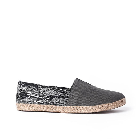 KELIM x CANVAS ESPADRILLE - GREY