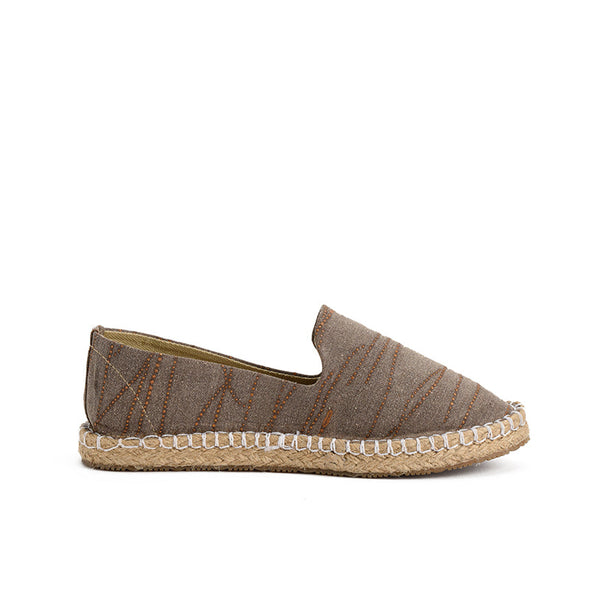 JEANS CHAIN ESPADRILLES  - CAMEL