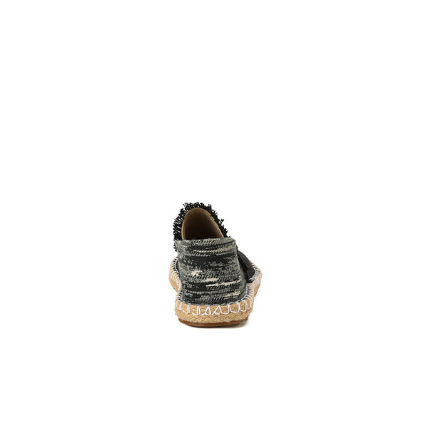 NEW KELIM ESPADRILLE - BLACK