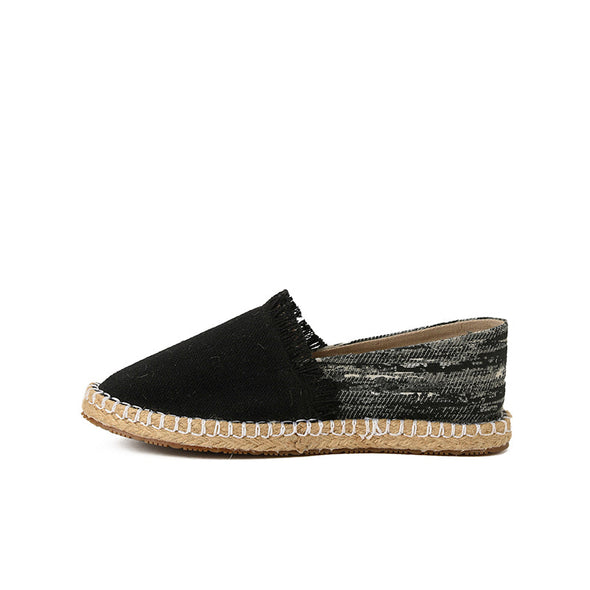 NEW KELIM ESPADRILLE - BLACK