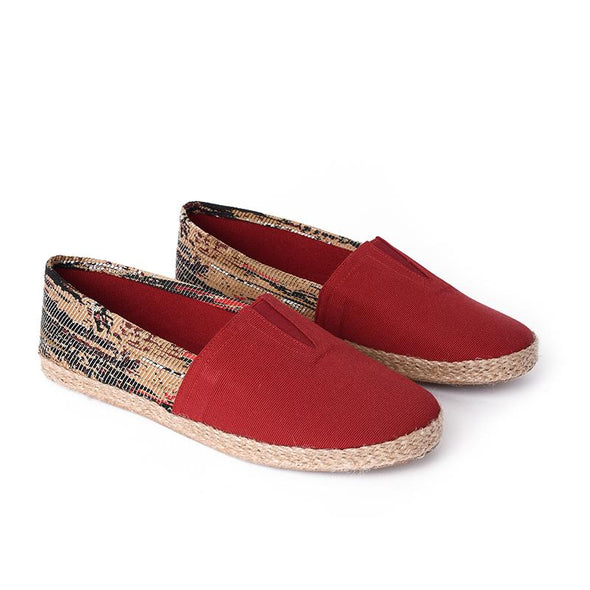 KELIM x CANVAS ESPADRILLE - RED