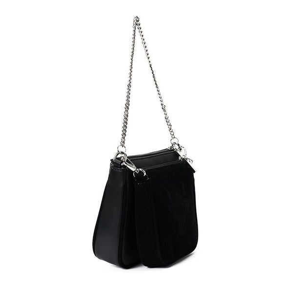 ANITA double pouch - BLACK