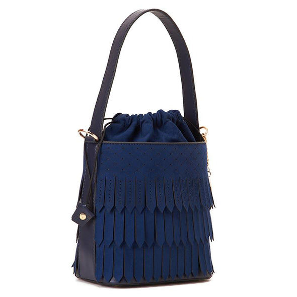 FRINGE BUCKET - NAVY