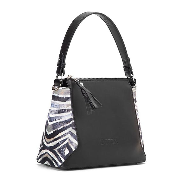 SORAYA CROSS BAG - ZEBRA x BLACK