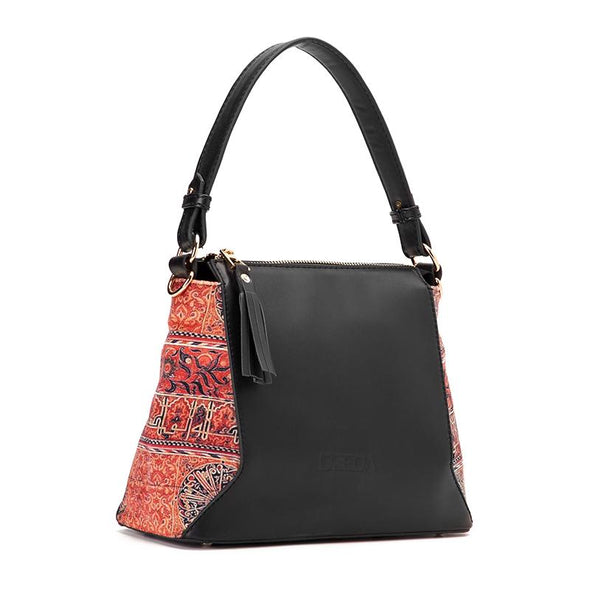 SORAYA CROSS BAG - PERSIAN x BLACK