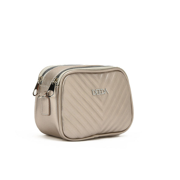 GEMMA CAMERA BAG - SILVER GREY