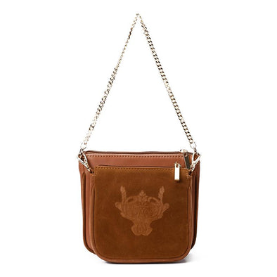 ANITA double pouch - BROWN