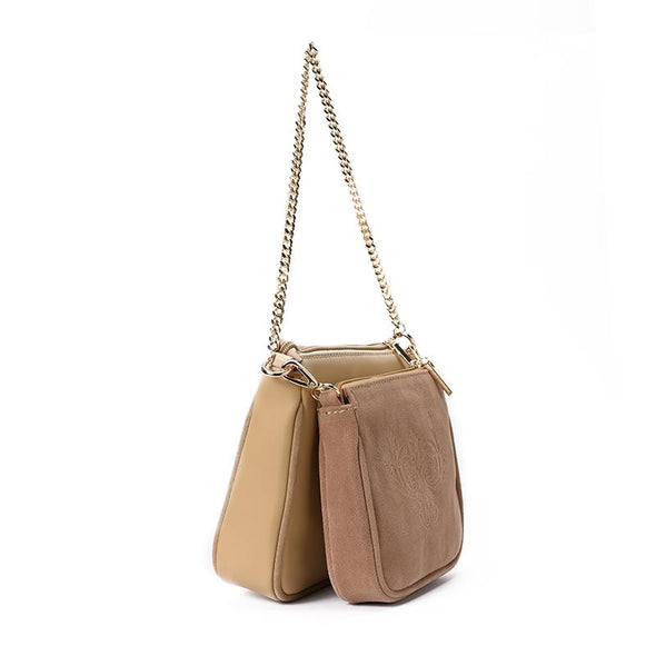 ANITA double pouch - BEIGE