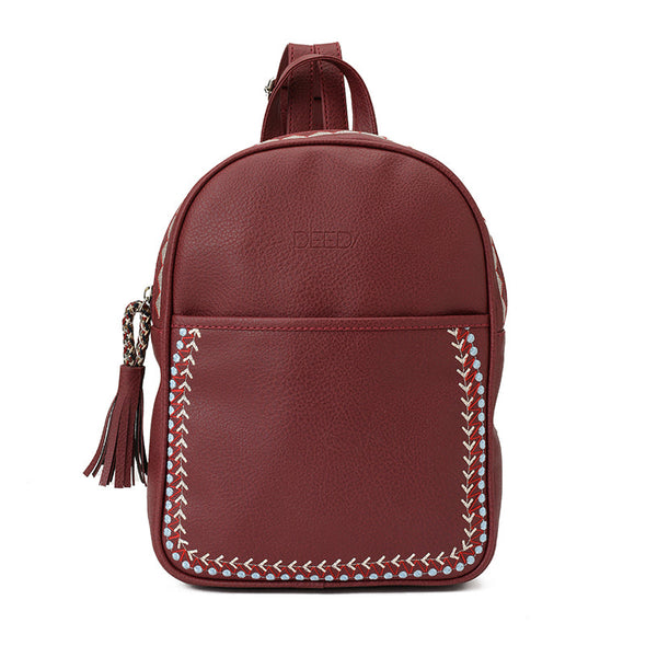 DEEJA BACKPACK  - BURGUNDY