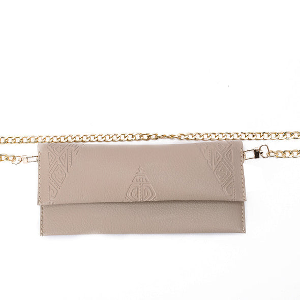 DIVA wallet bag - BEIGE