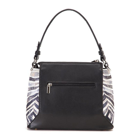 SORAYA CROSS BAG - ZEBRA x BLACK