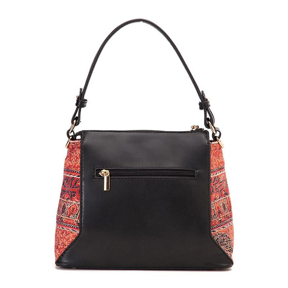 SORAYA CROSS BAG - PERSIAN x BLACK