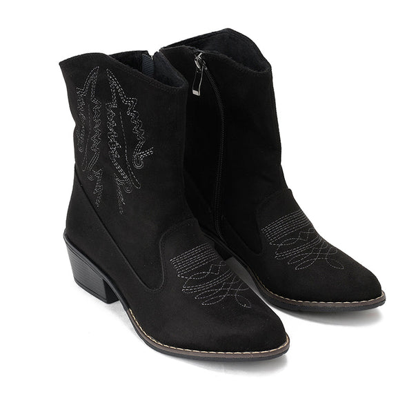 TEXAS BOOTS - BLACK