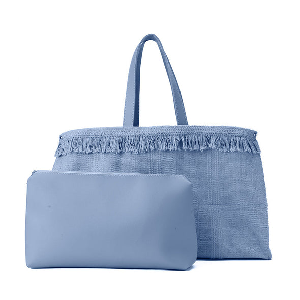 TARA KELIM BAG - BLUE