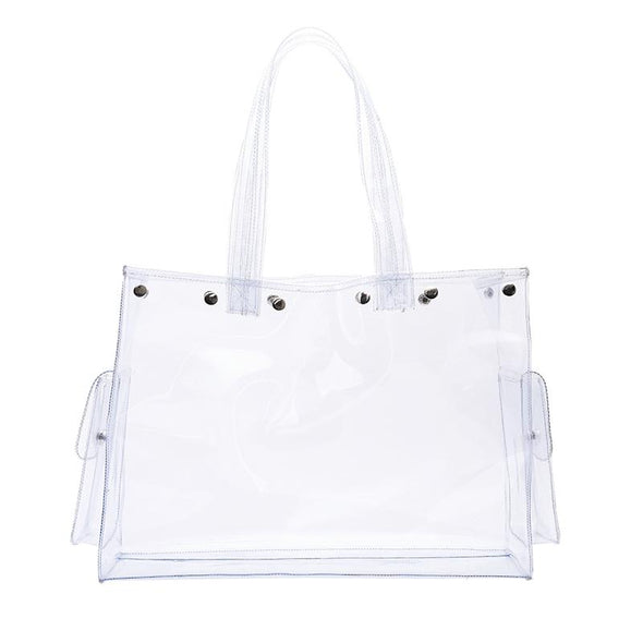 OCEANA See Through Bag - White