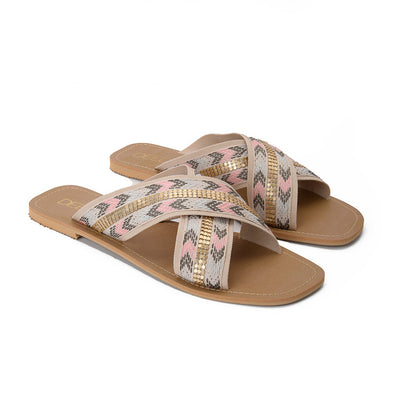 ZULU SLIPPERS - BEIGE