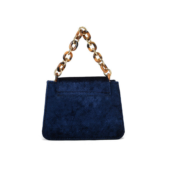 DOUCHA -BLUE VELVET SNAKESKIN