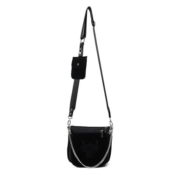 ANITA double pouch - BLACK