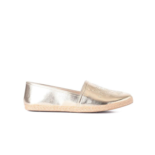 DAMASK ESPADRILLES - LIGHT GOLD