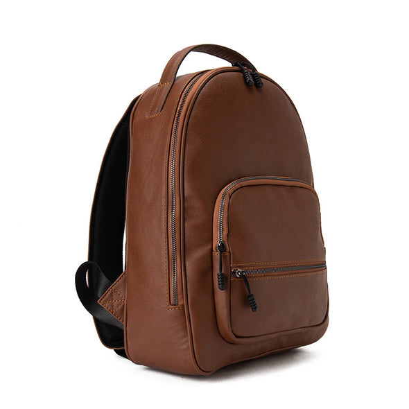 LAPTOP BACKPACK - DARK CAMEL