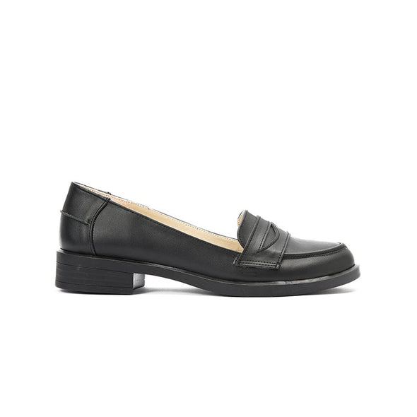 PENNY LOAFERS - BLACK