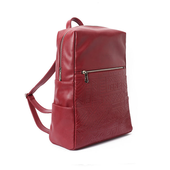 ZUMA LAPTOP BACKPACK - BURGUNDY