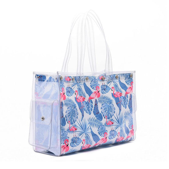 OCEANA See Through Bag - Blue