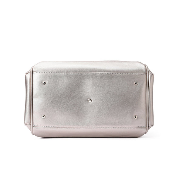 LILLY DUFFLE BAG - SILVER GREY