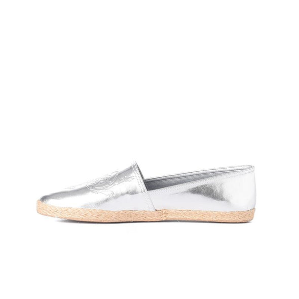 DAMASK ESPADRILLES  - SILVER