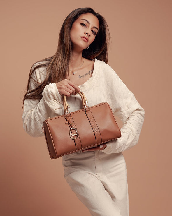 CORELLA Mini Duffle - CAMEL