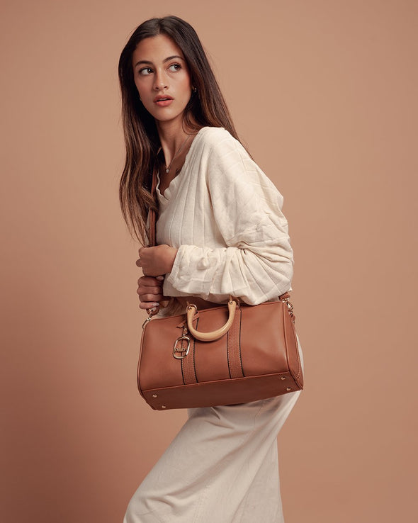 CORELLA Mini Duffle - CAMEL